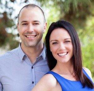 Realtors Robert and Ashley Spasiano with Blue Lion Properties